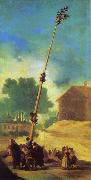 Francisco Jose de Goya The Greasy Pole (La Cucana) oil painting picture wholesale